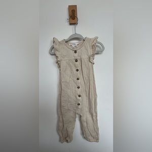 Petit lem 9month linen romper